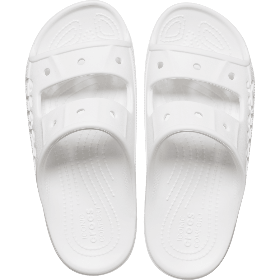 White Baya Sandal - Top - Crocs