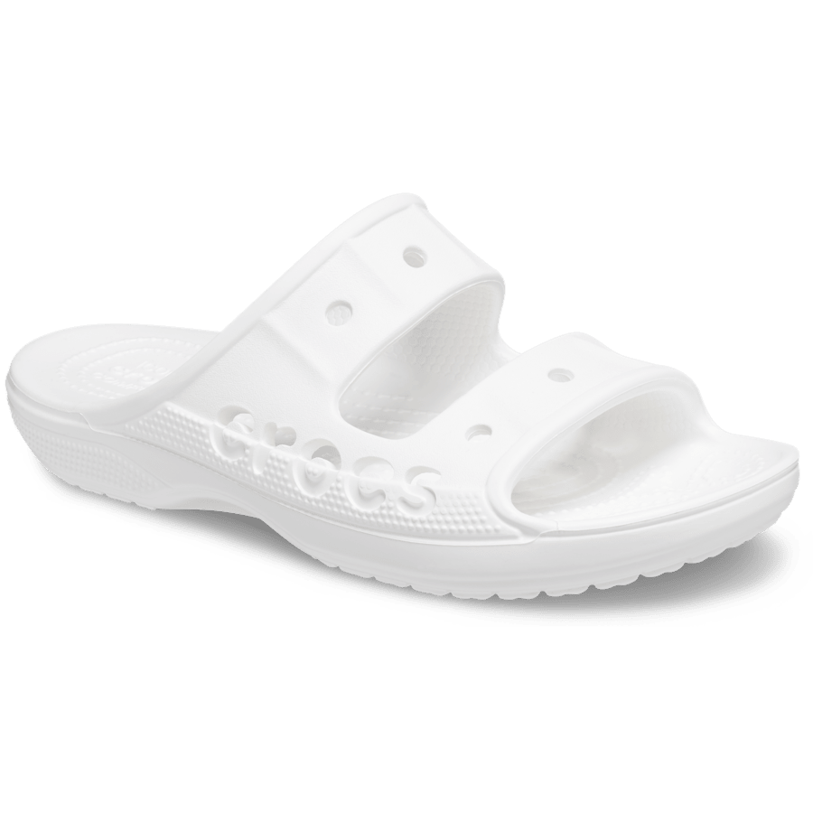 White Baya Sandal - Angle - Crocs