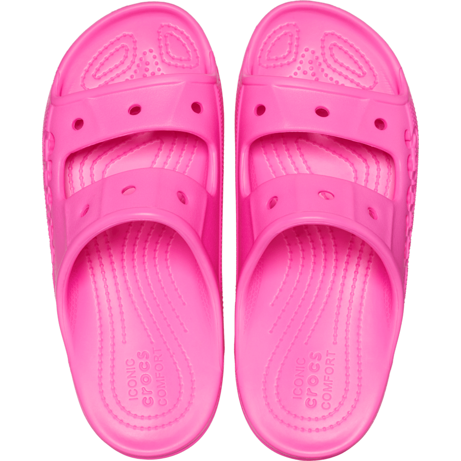 Electric Pink Baya Sandal - Top - Crocs