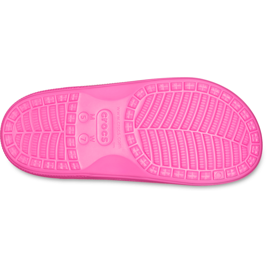Electric Pink Baya Sandal - Bottom - Crocs