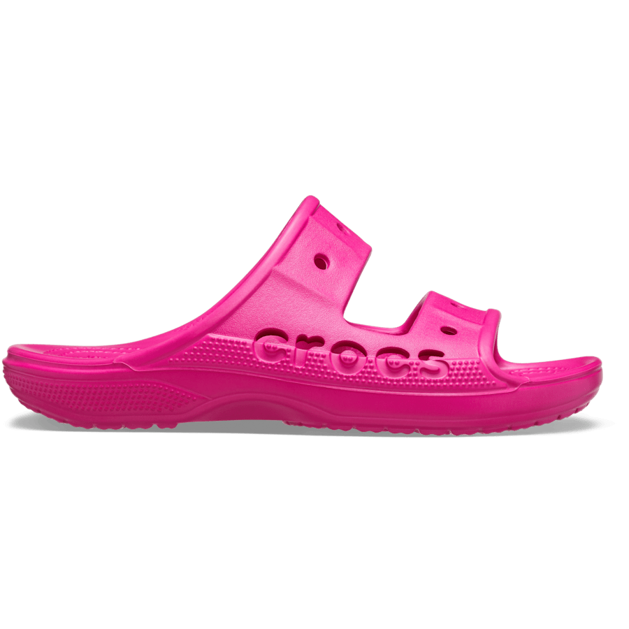 Candy Pink Baya Sandal - Side - Crocs