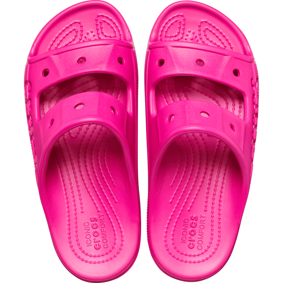 Candy Pink Baya Sandal - Top - Crocs