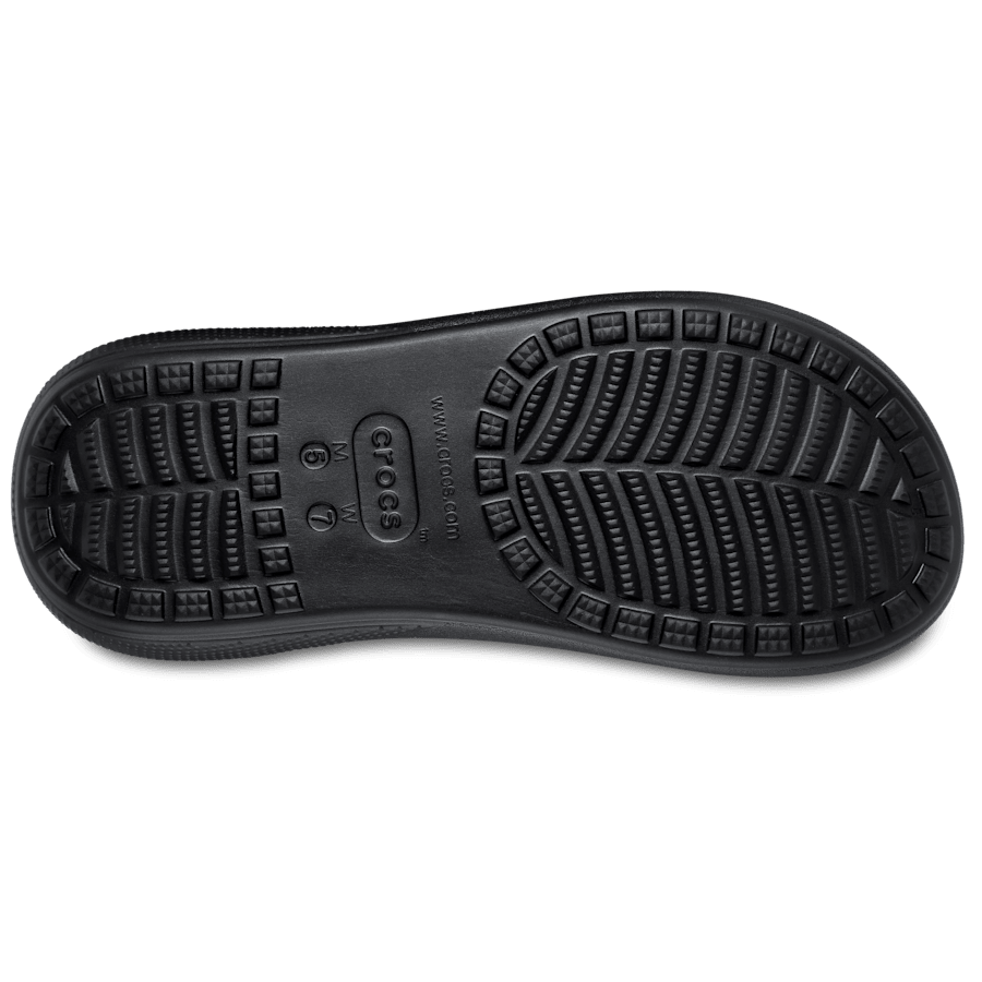 Black Crush Sandal - Bottom - Crocs