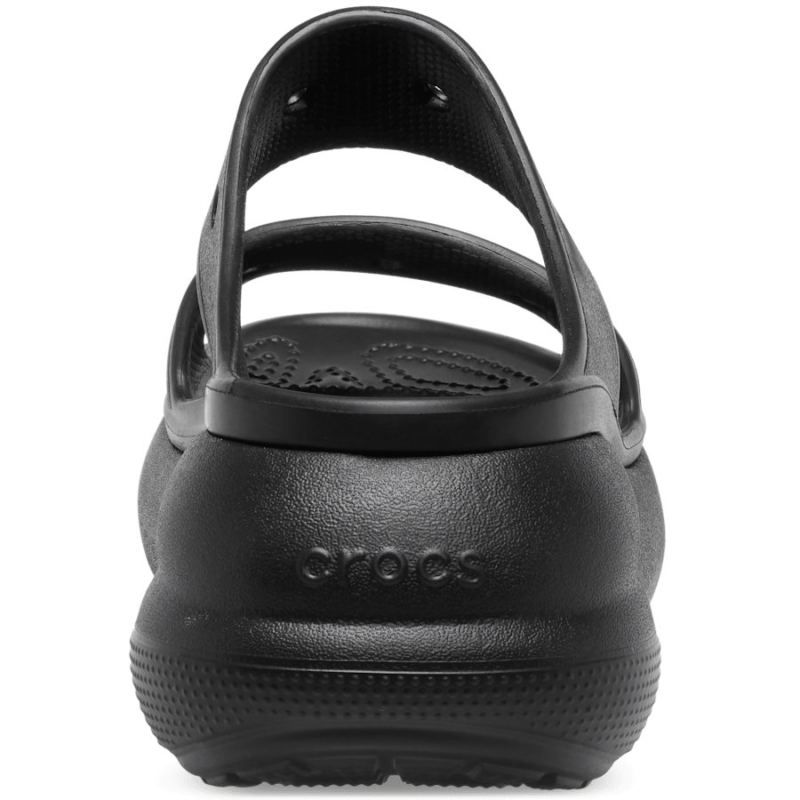 Black Crush Sandal - Back - Crocs