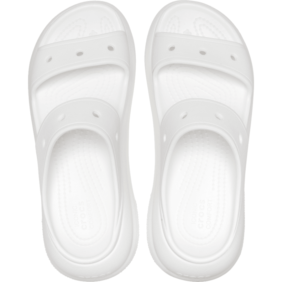 White Crush Sandal - Top - Crocs