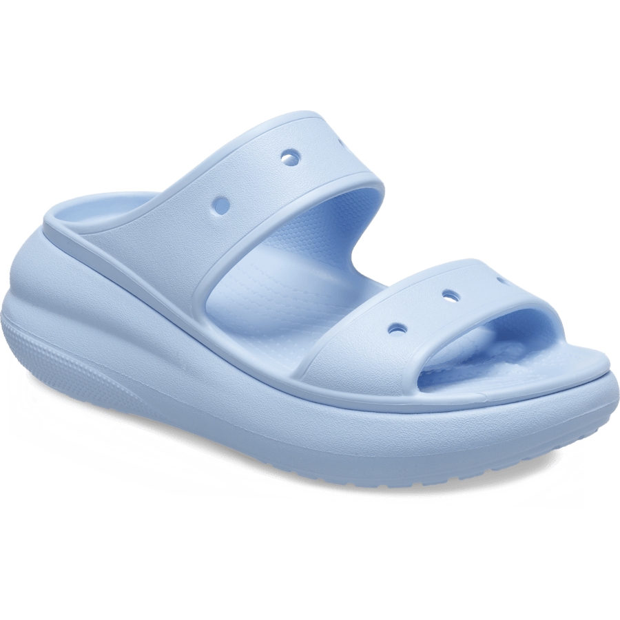 Blue Calcite Crush Sandal - Angle - Crocs