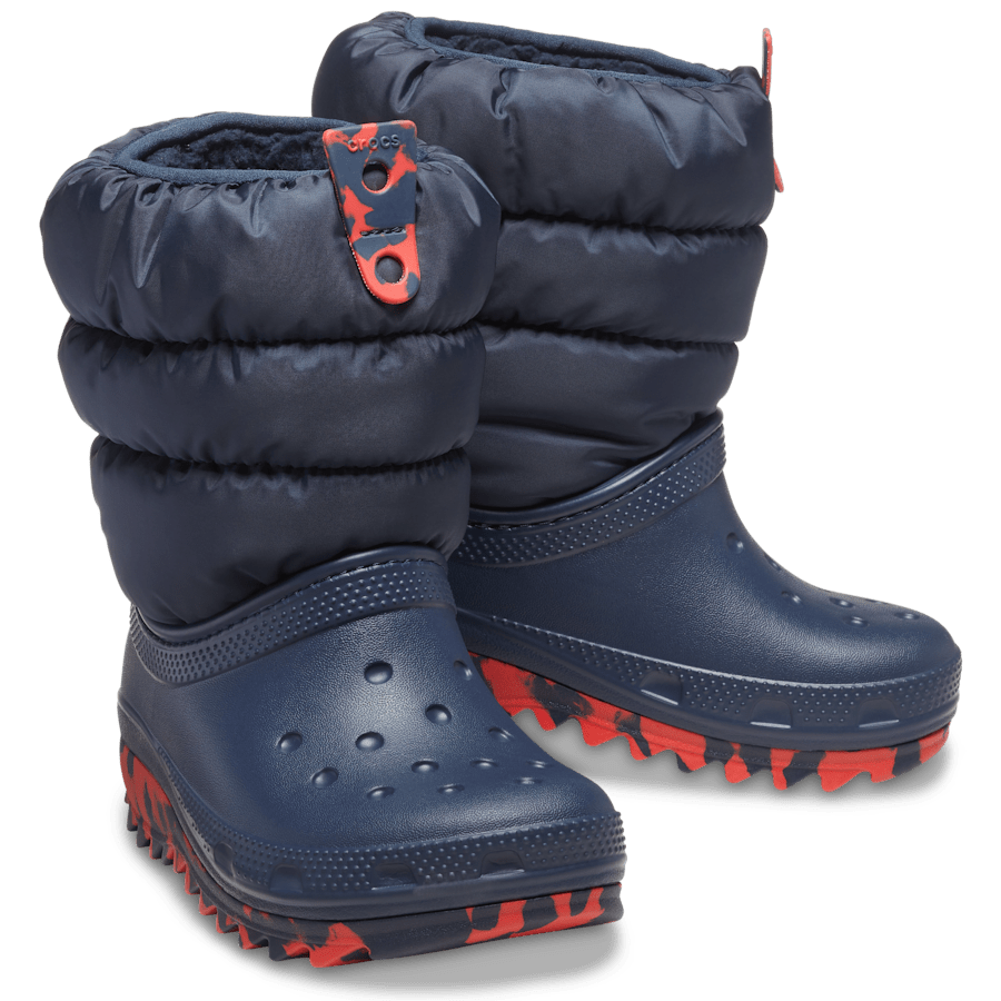Navy Toddler Classic Neo Puff Boot - Pair - Crocs