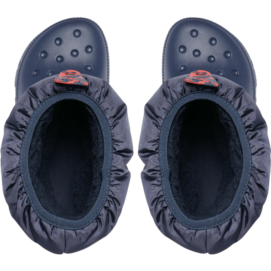 Navy Toddler Classic Neo Puff Boot - Top - Crocs
