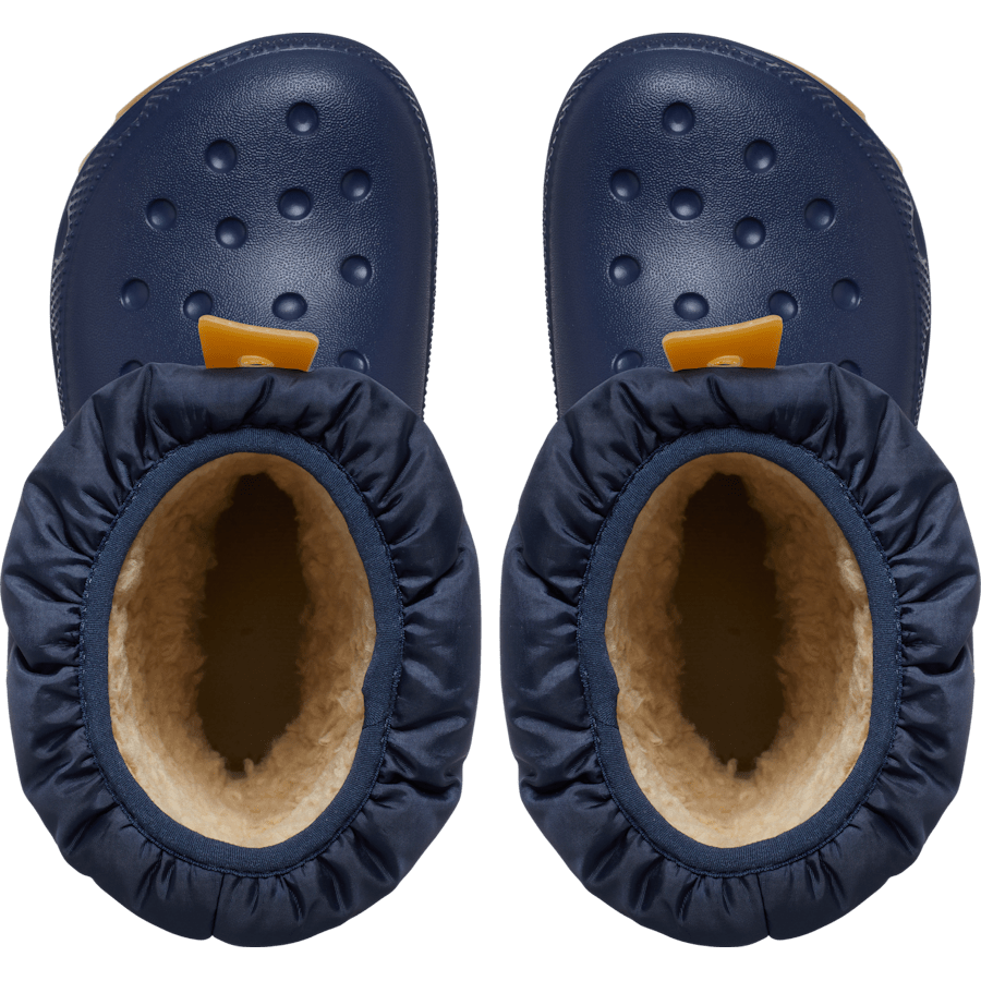 Navy / Gum Toddler Classic Neo Puff Boot - Dessus - Crocs
