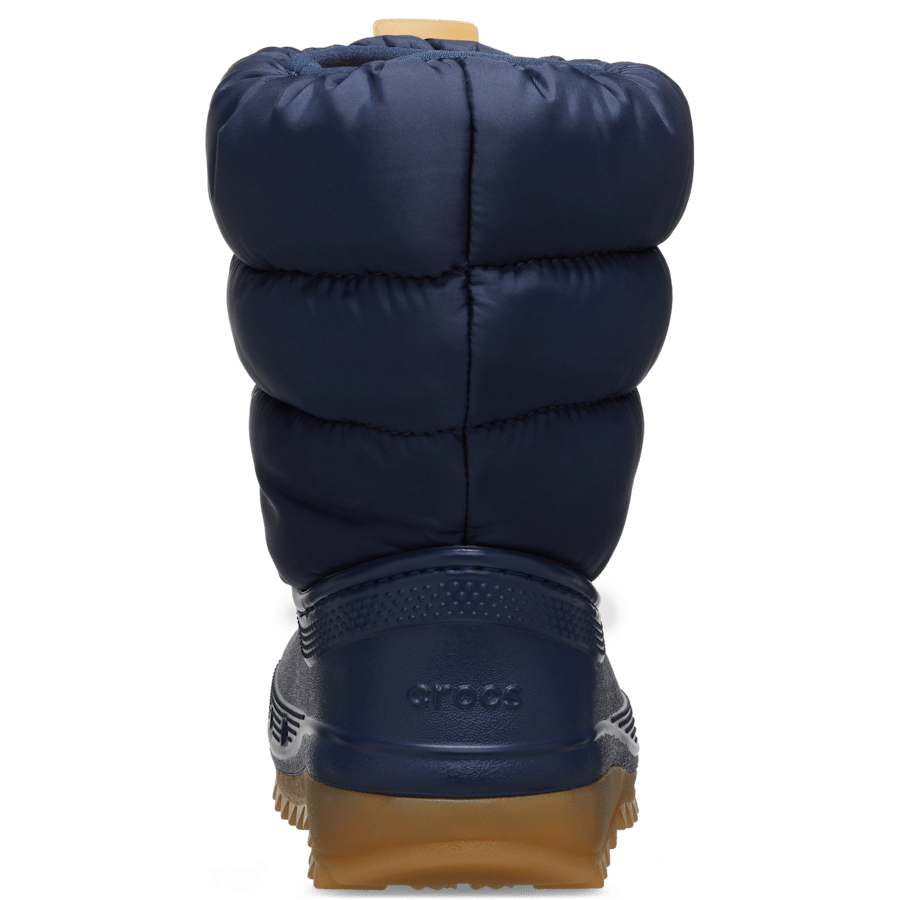 Navy / Gum Toddler Classic Neo Puff Boot - En arrière - Crocs