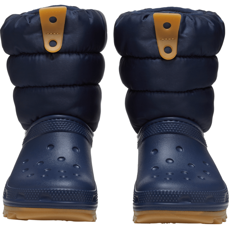 Navy / Gum Kids' Classic Neo Puff Boot - Pair - Crocs
