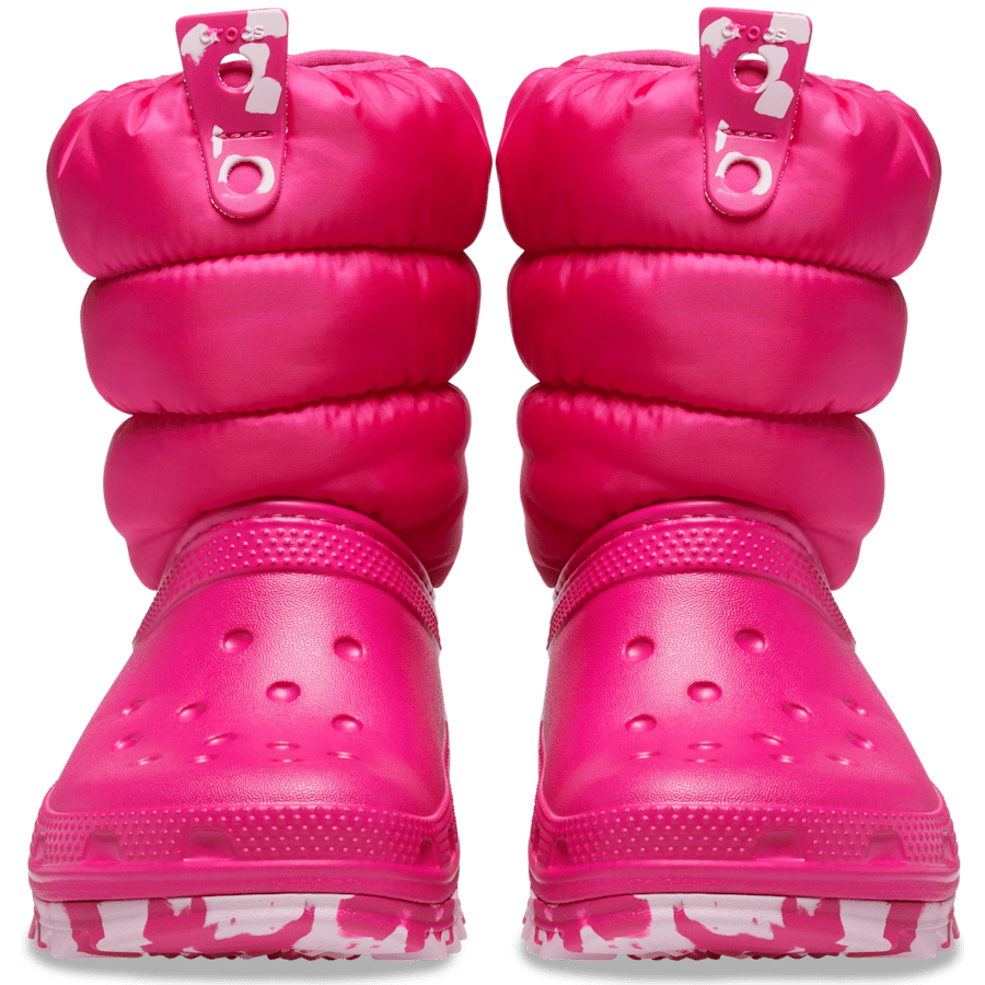 Candy Pink Kids' Classic Neo Puff Boot - Paar - Crocs