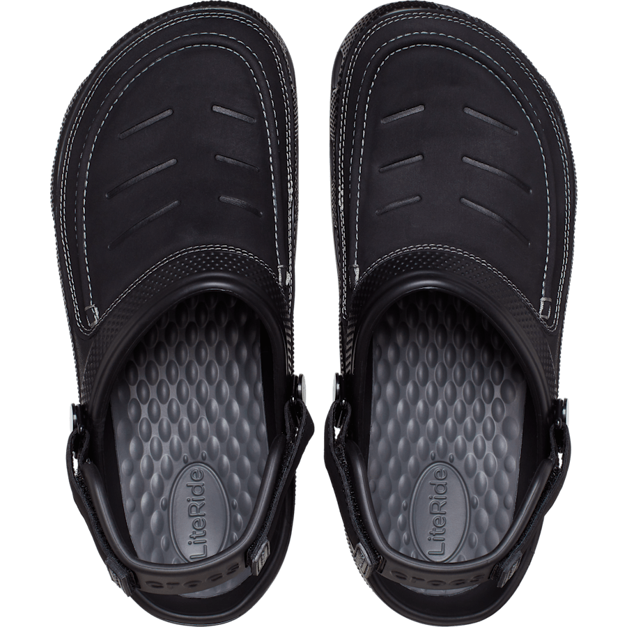 Black/Slate Grey Men’s Classic Yukon Vista II LiteRide™ Clog - Top - Crocs