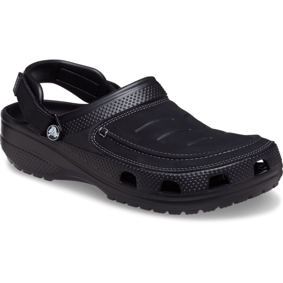Black/Slate Grey Men’s Classic Yukon Vista II LiteRide™ Clog - Angle - Crocs