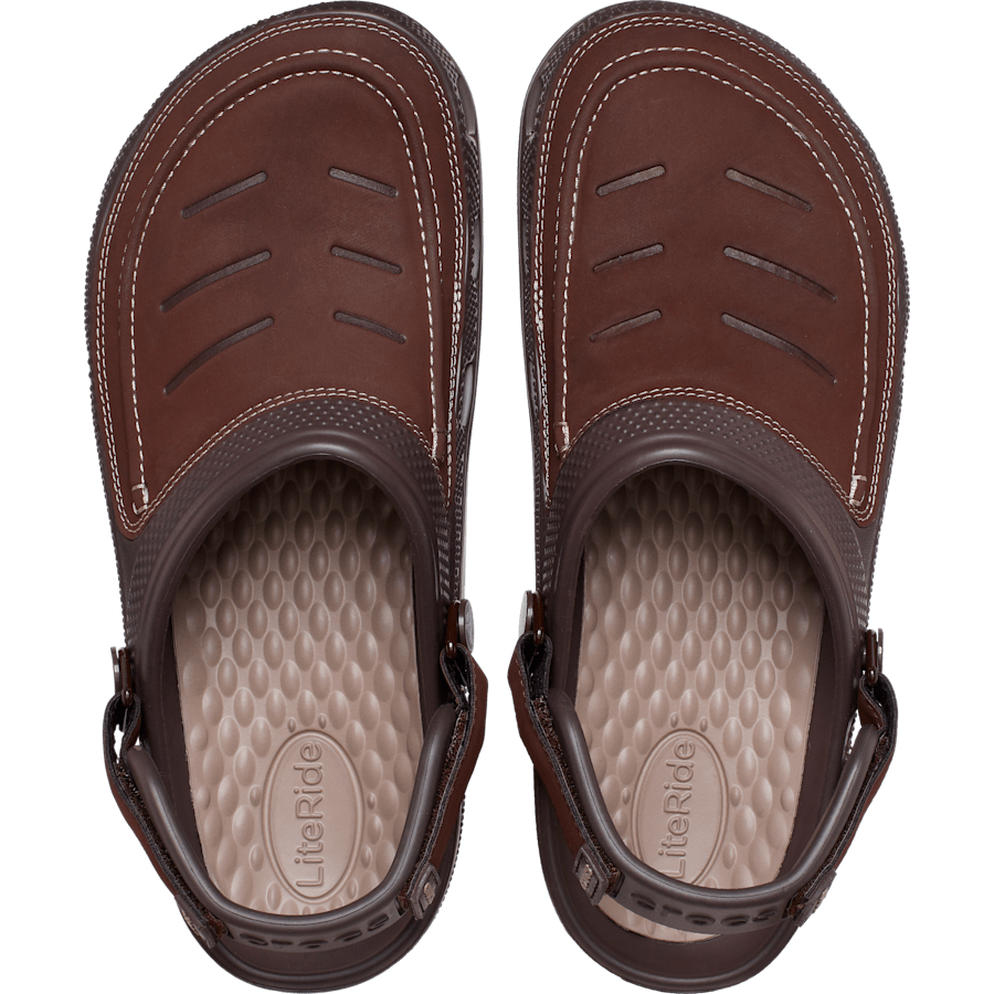 Espresso / Mushroom Men’s Classic Yukon Vista II LiteRide™ Clog - Top - Crocs