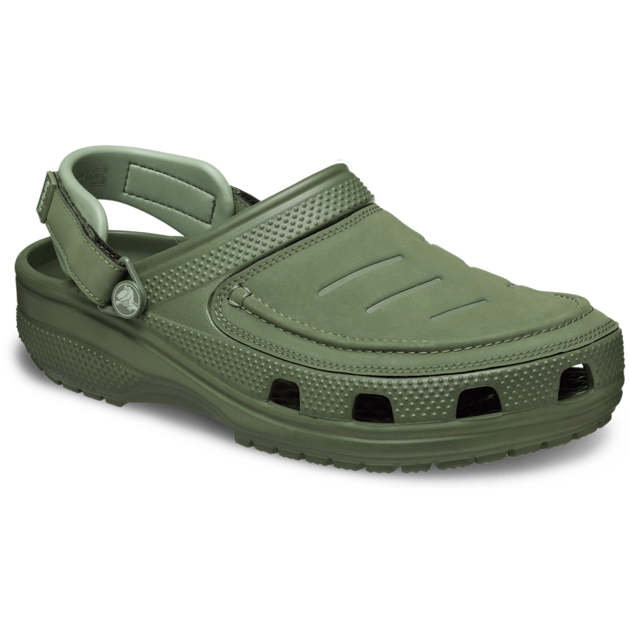 Army Green Men’s Classic Yukon Vista II LiteRide™ Clog - Angle - Crocs