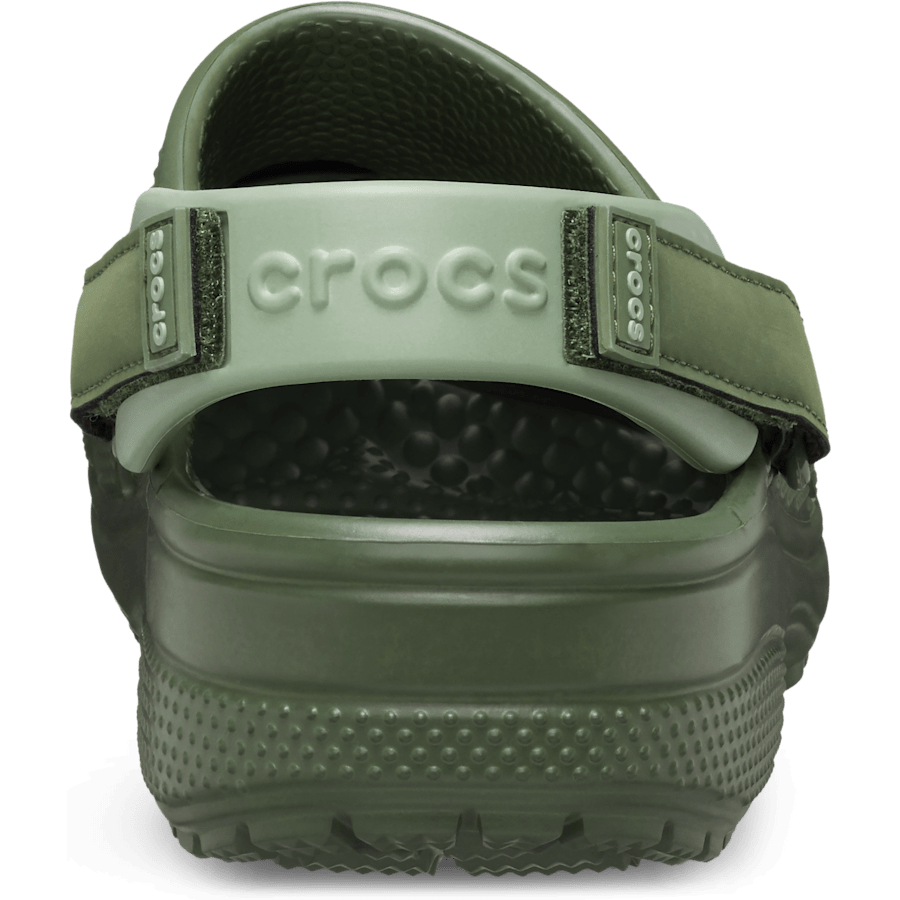 Army Green Men’s Classic Yukon Vista II LiteRide™ Clog - Back - Crocs