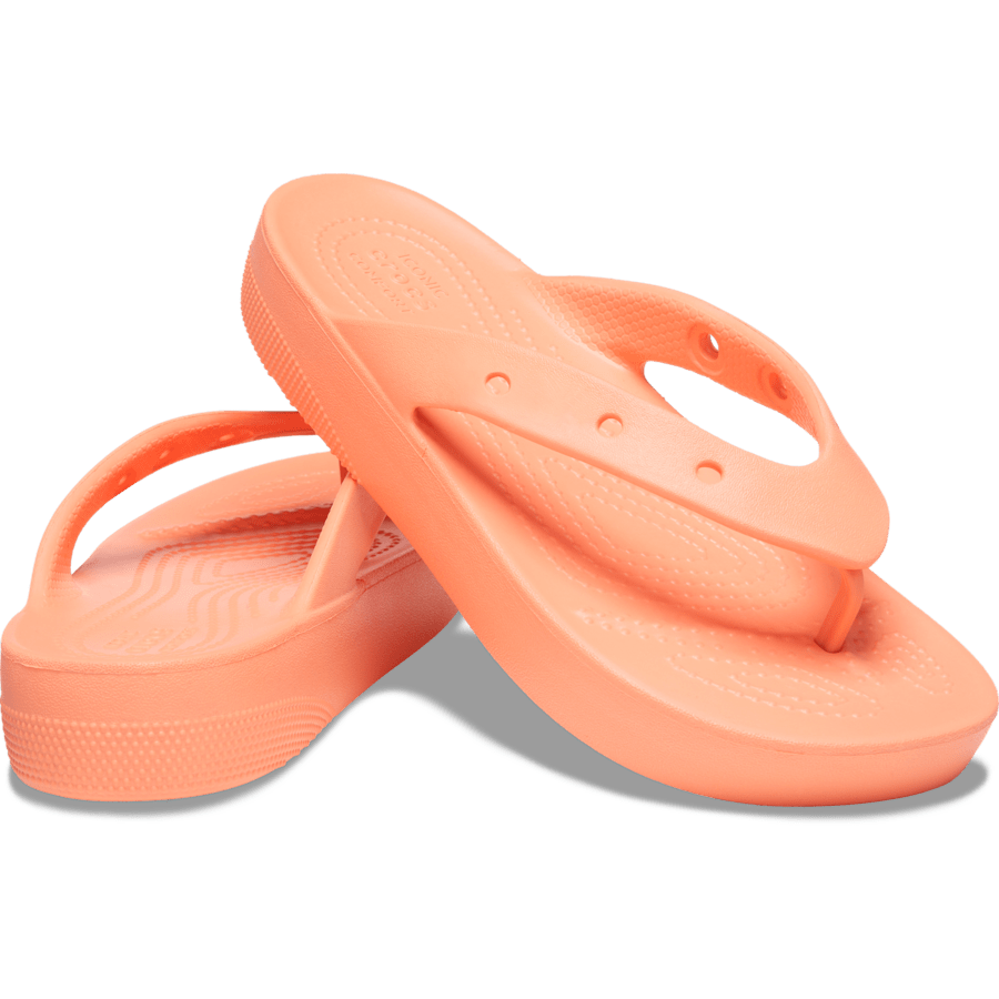 Papaya Classic Platform Flip - Pair - Crocs