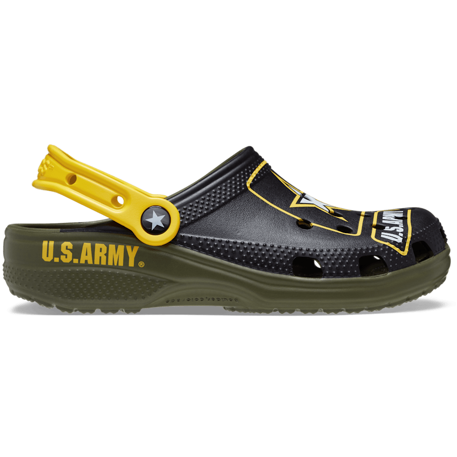 Army Green Classic US Army Clog - Top - Crocs