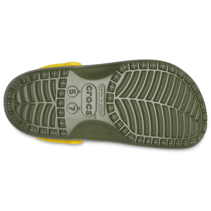 Army Green Classic US Army Clog - Bottom - Crocs