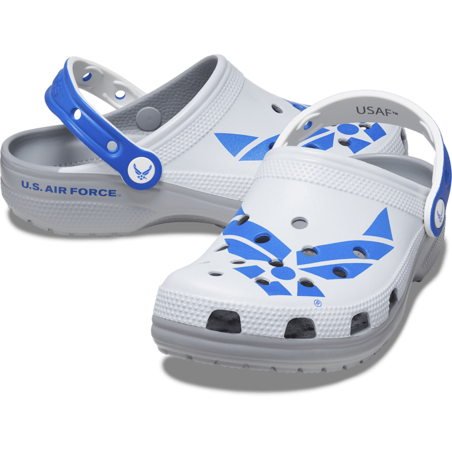 White Classic US Air Force Clog - Pair - Crocs
