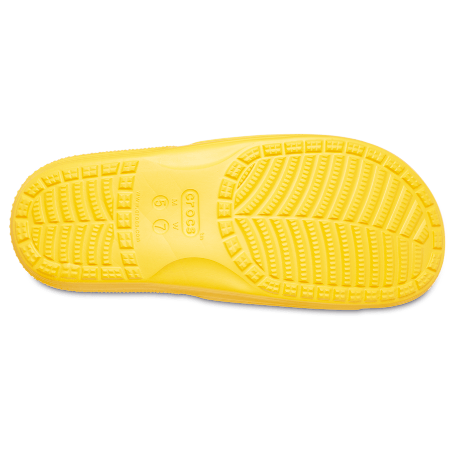 Color ClassicCrocsWuTangClanSlide Yel/Blk - Bottom - Crocs