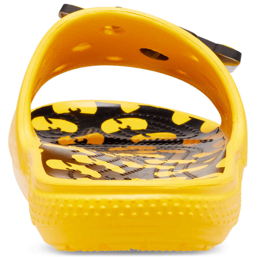 Color ClassicCrocsWuTangClanSlide Yel/Blk - Back - Crocs