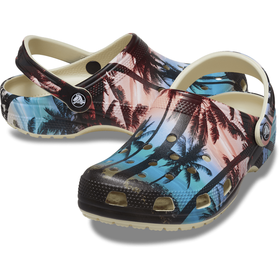 Bone / Multi Classic Retro Resort Clog - Pair - Crocs