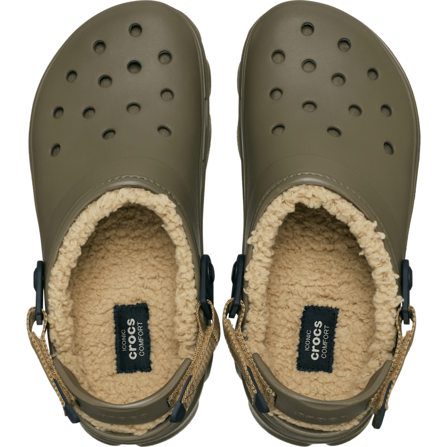 Walnut All-Terrain Lined Clog - Top - Crocs
