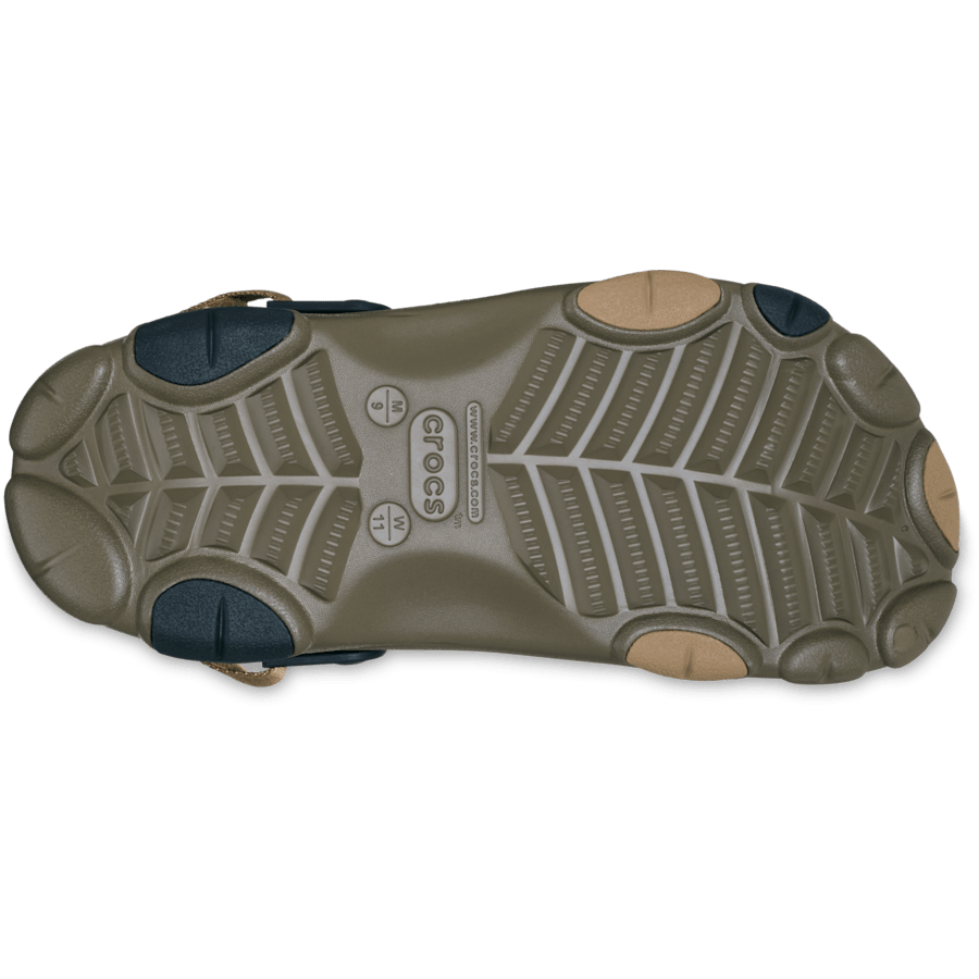Walnut All-Terrain Lined Clog - Bottom - Crocs