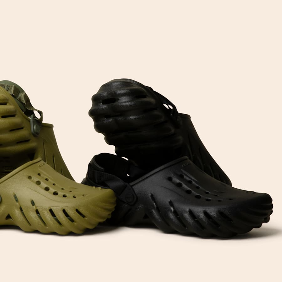 Black Echo Clog - Bottom - Crocs