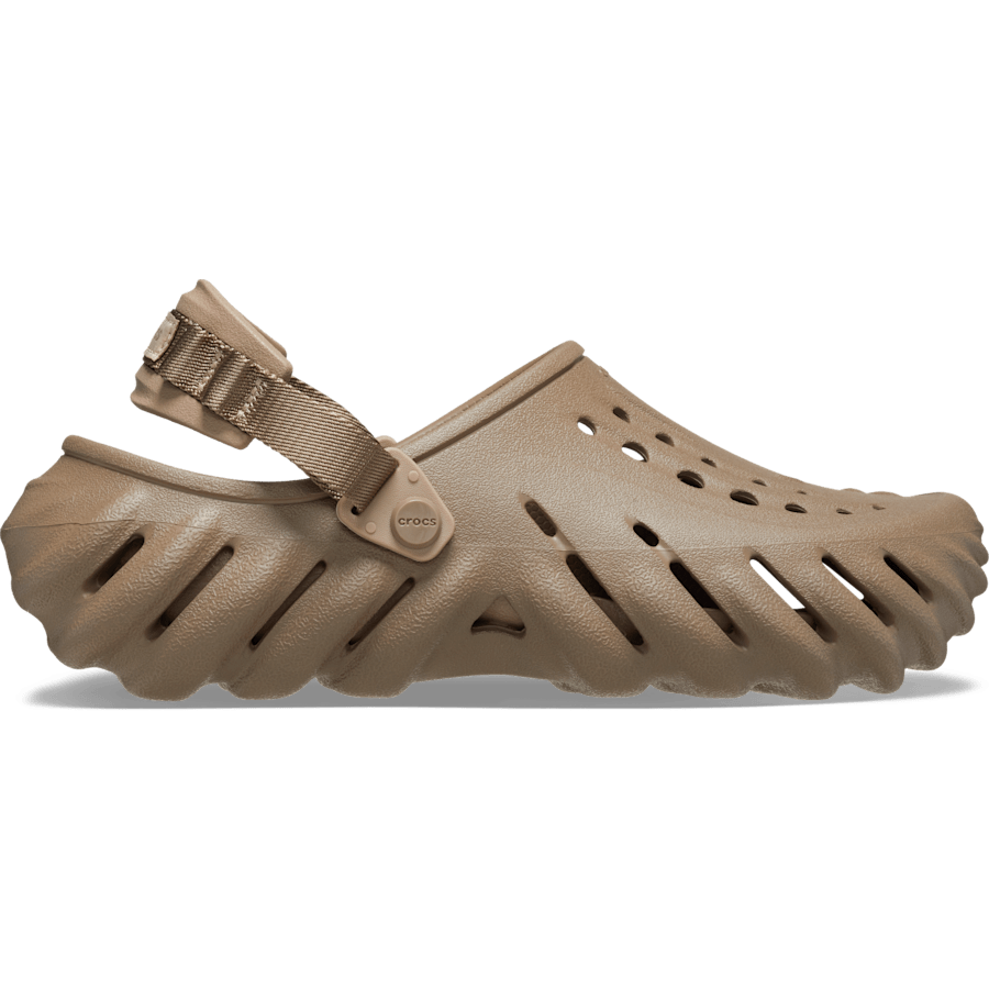 Khaki Echo Clog - Side - Crocs