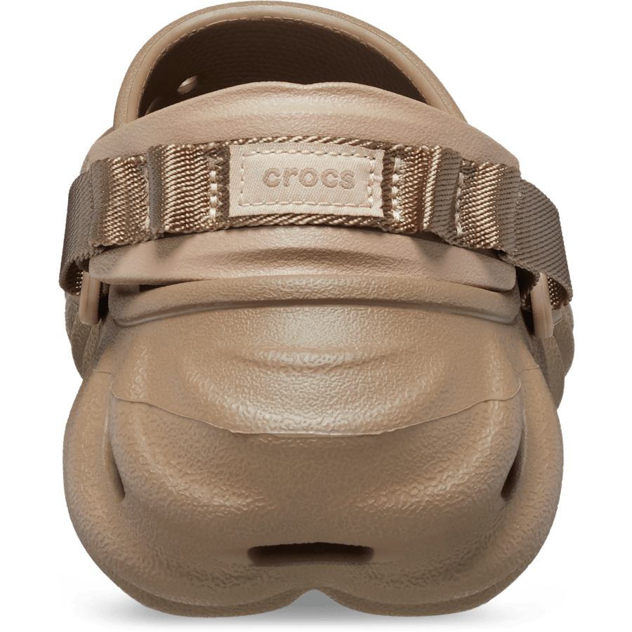 Khaki Echo Clog - Back - Crocs