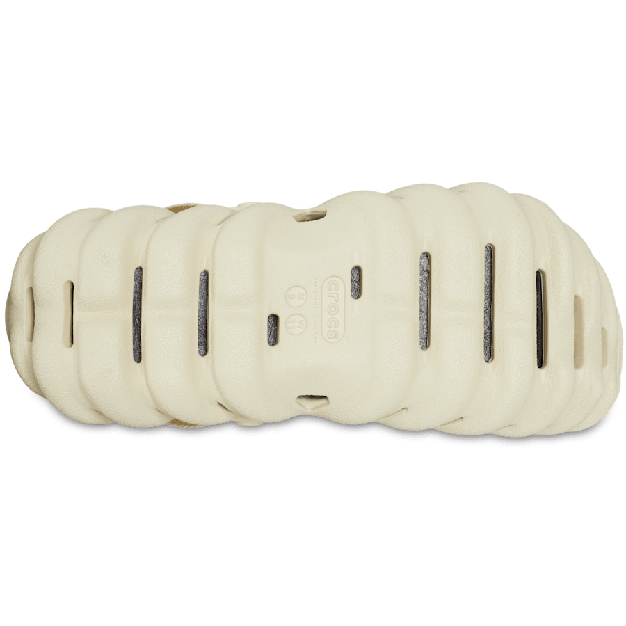 Bone / Black Echo Clog - Bottom - Crocs
