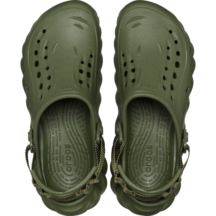 Army Green Echo Clog - Top - Crocs