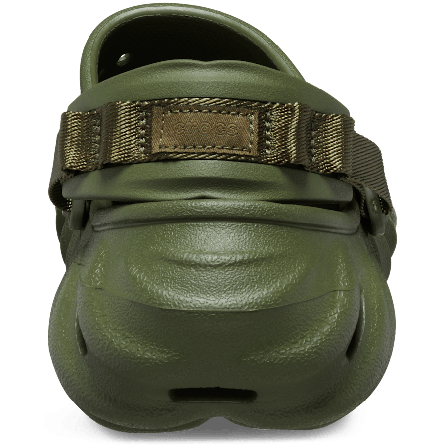 Army Green Echo Clog - Back - Crocs