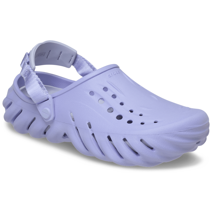 Mystic Purple Echo Clog - Angle - Crocs