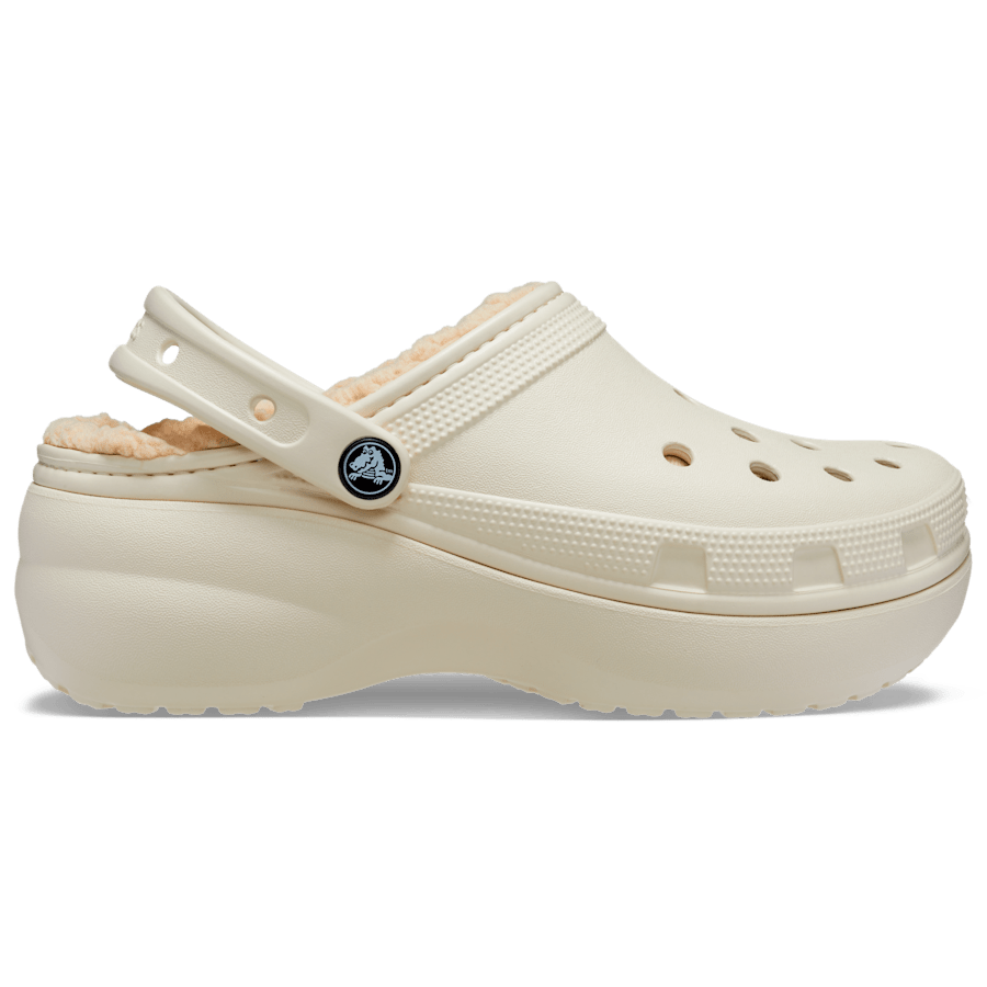 Bone Classic Platform Lined Clog - Sivu - Crocs