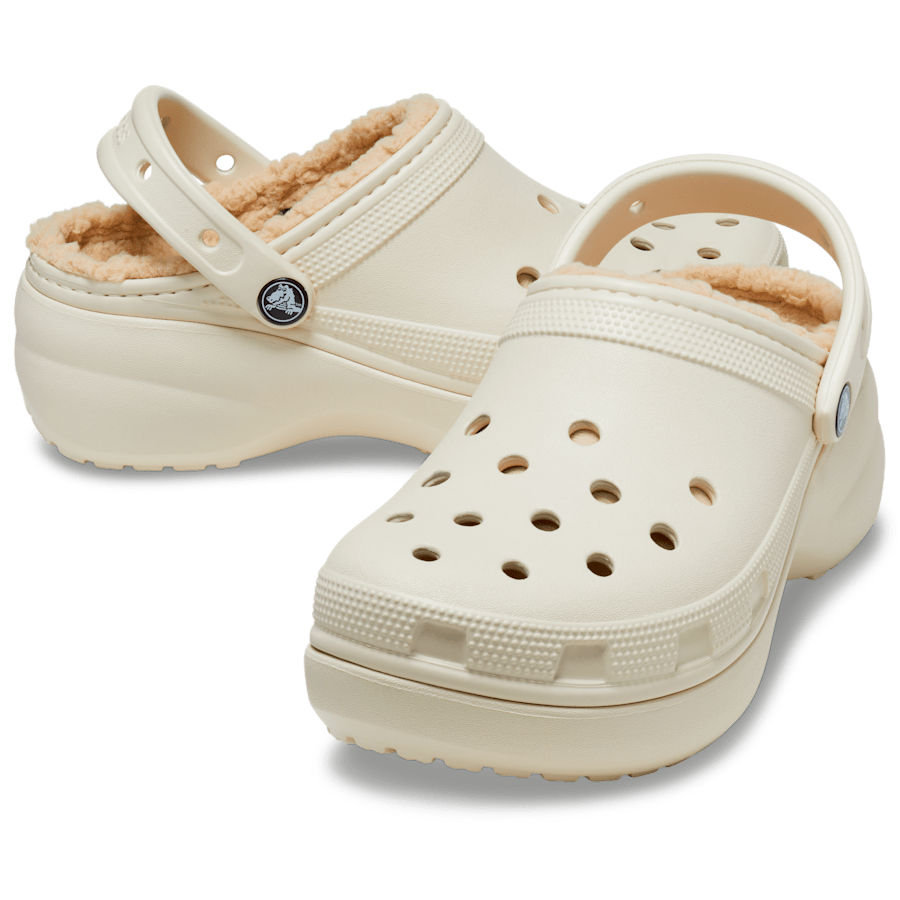 Bone Classic Platform Lined Clog - Pari - Crocs
