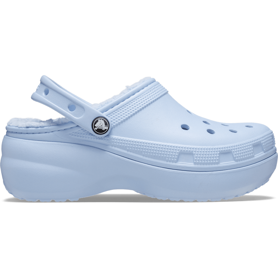 Kleur Classic Platform Lined Clog - Zijkant - Crocs