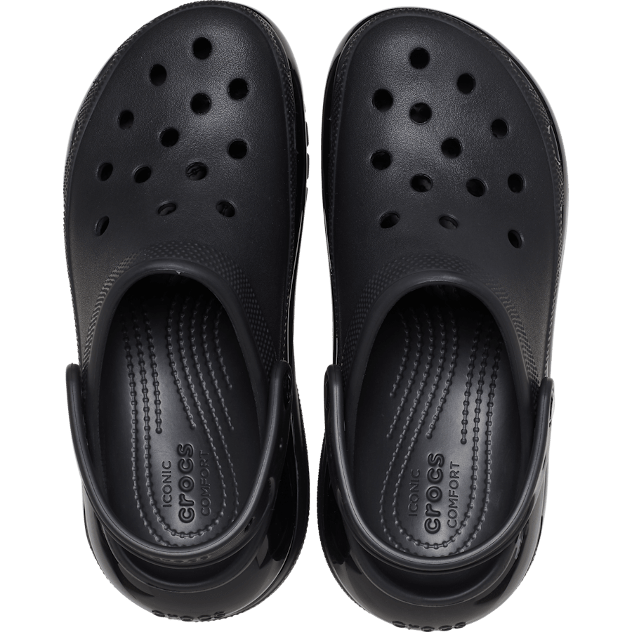 Black Mega Crush Clog - Top - Crocs