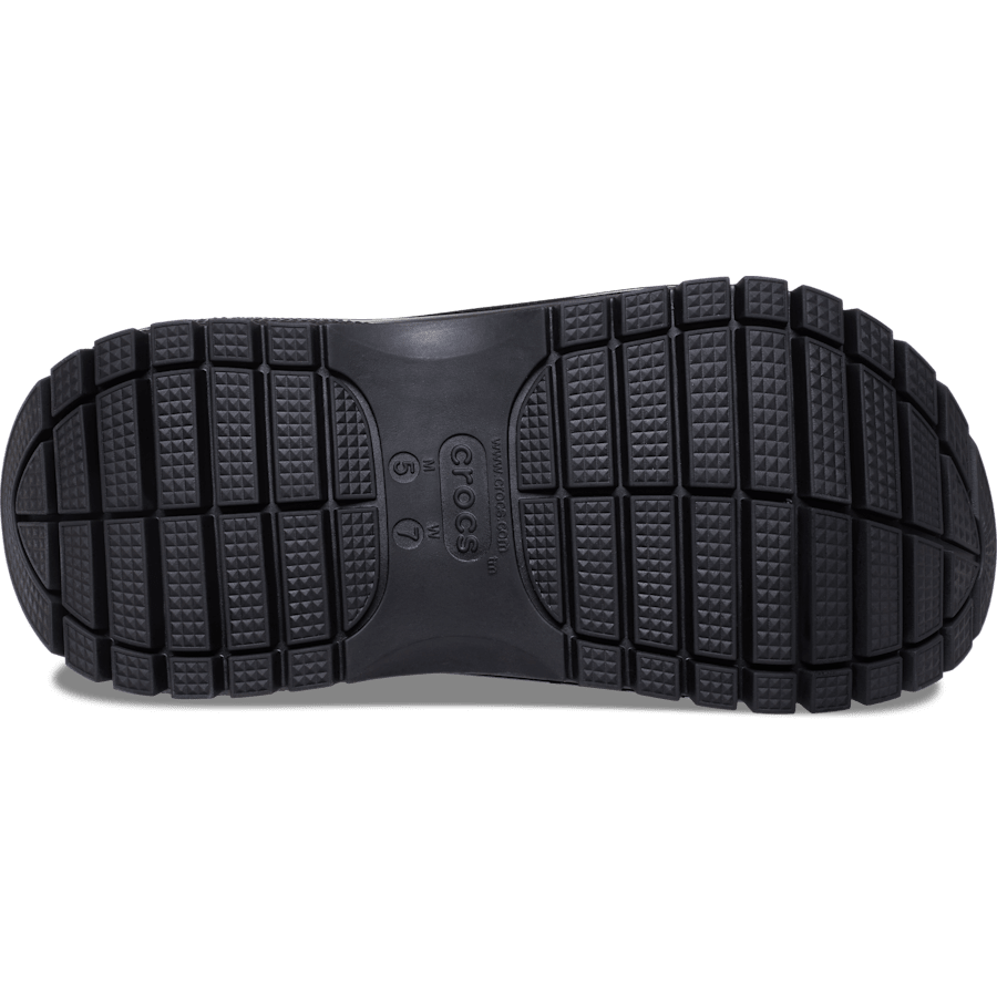 Black Mega Crush Clog - Bottom - Crocs