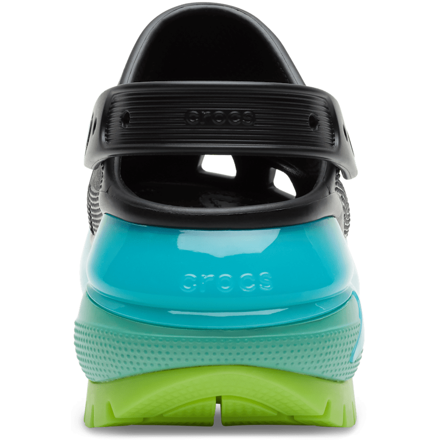 Black / Multi Mega Crush Clog - Back - Crocs
