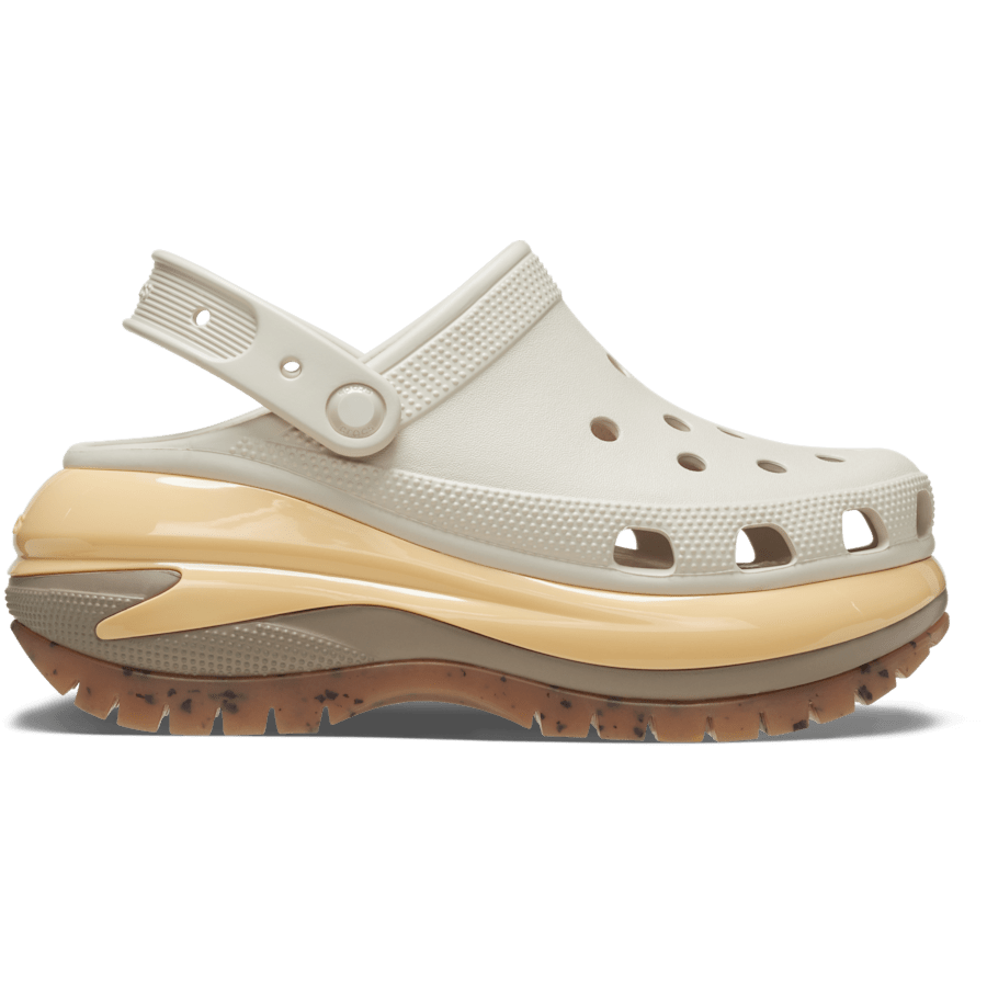 Almond Tint / Multi Mega Crush Clog - Side - Crocs