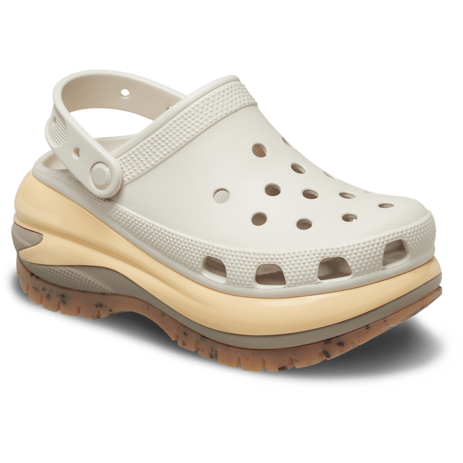 Almond Tint / Multi Mega Crush Clog - Angle - Crocs