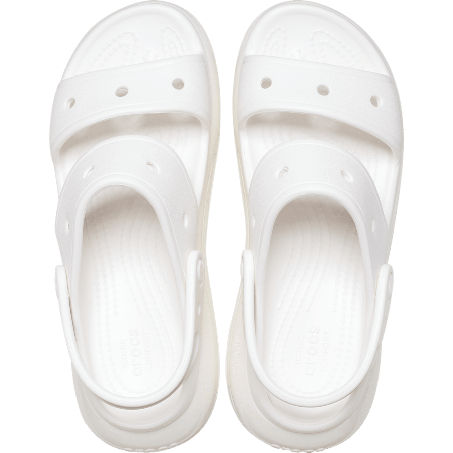 White Mega Crush Sandal - Top - Crocs