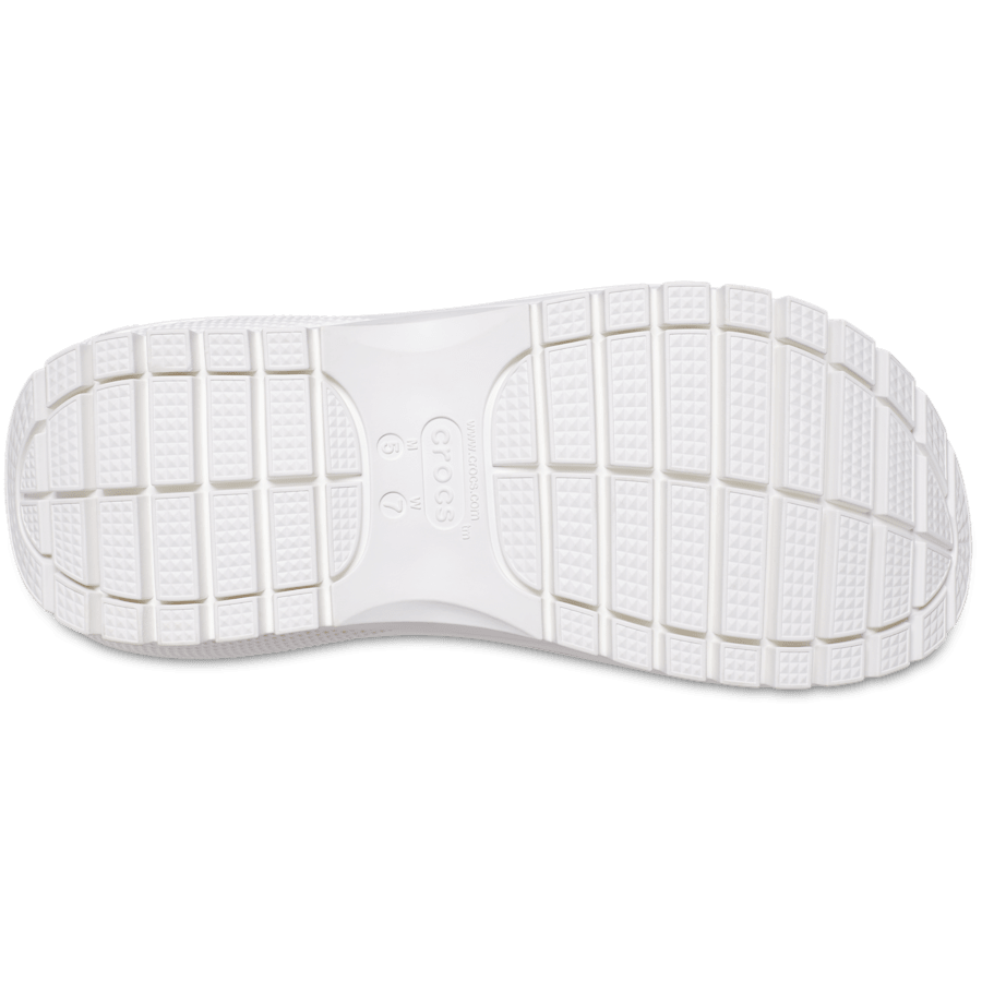 White Mega Crush Sandal - Bottom - Crocs