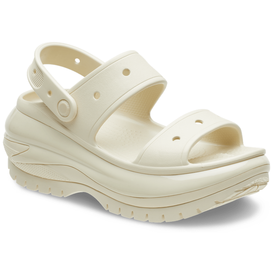 Bone Mega Crush Sandal - Angle - Crocs