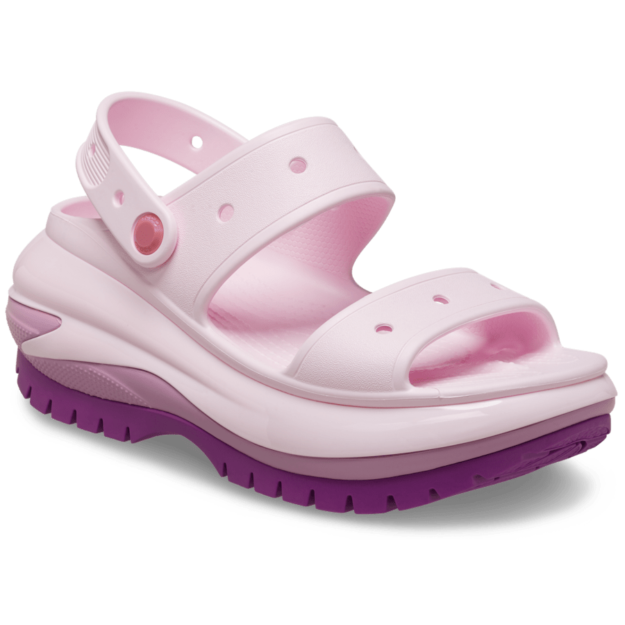 Hydrangea Mega Crush Sandal - Angle - Crocs