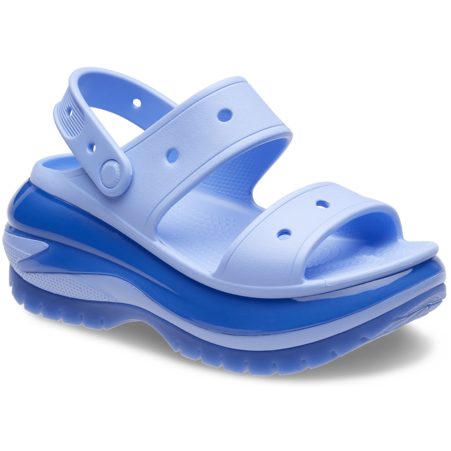 Moon Jelly Mega Crush Sandal - Angle - Crocs